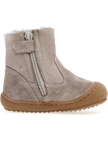 Naturino Leder-Boots "Cozy Hug" in Beige