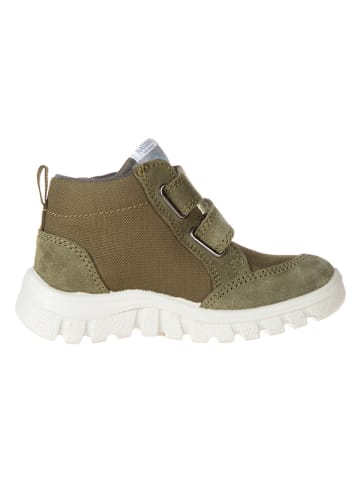 Naturino Leder-Boots "Geminale" in Khaki