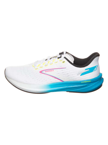 Brooks Buty "Hyperion" w kolorze biało-niebieskim do biegania