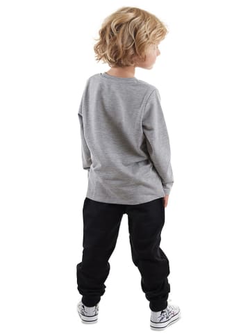 Denokids 2tlg. Outfit "Animals Team" in Grau/ Schwarz