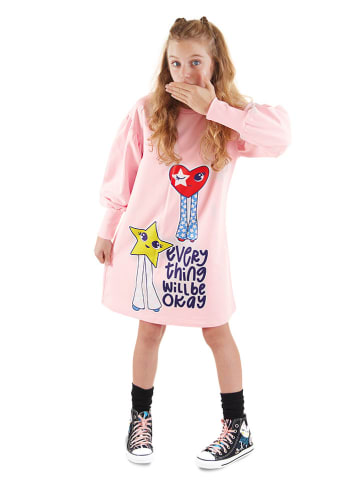 Denokids Kleid "Fancy Heart" in Rosa