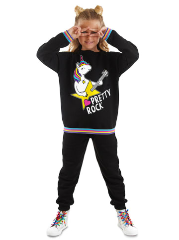 Denokids 2tlg. Outfit "Rock Unicorn" in Schwarz