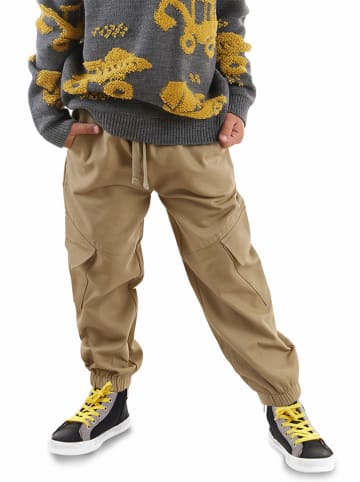 Denokids Broek "Canvas" beige