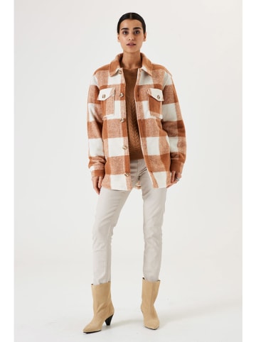 Garcia Blouse camel/wit