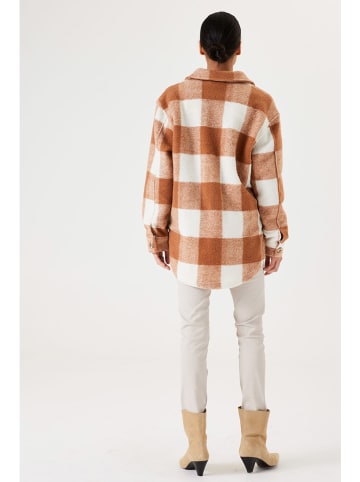 Garcia Blouse camel/wit