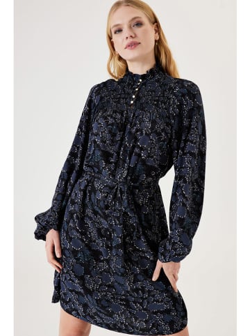 Garcia Kleid in Dunkelblau/ Schwarz