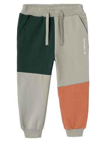 name it Sweatbroek "Lyne" grijs