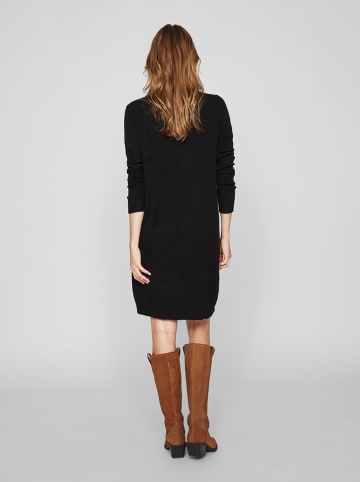 Vila Strickkleid "Ril" in Schwarz