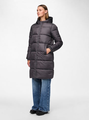 Pieces Steppmantel "Bee" in Schwarz