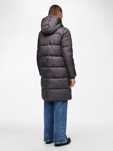 Pieces Steppmantel "Bee" in Schwarz