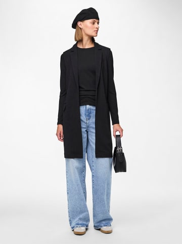 Pieces Longcardigan "Jana" in Schwarz