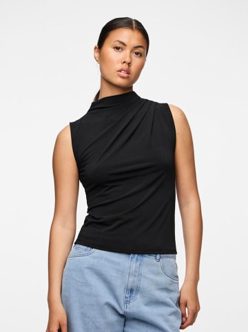 Pieces Blusentop "Madison" in Schwarz