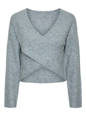 Pieces Pullover "Nanu" in Hellgrau