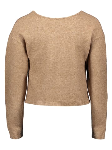 Pieces Pullover in Camel