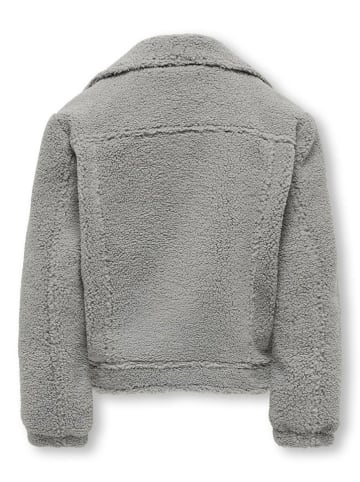KIDS ONLY Teddy-Jacke in Grau