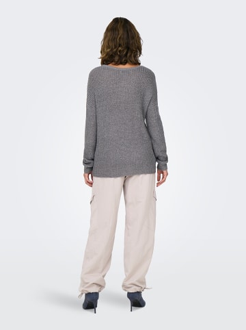 JDY Pullover "Megan" in Grau
