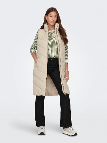 JDY Longweste "Finno" in Creme