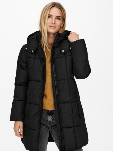 JDY Wintermantel "Daisy" in Schwarz