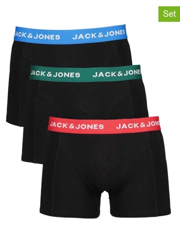 Jack & Jones 3er-Set: Boxershorts in Schwarz