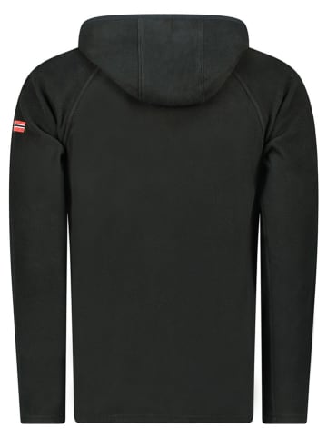 Geographical Norway Kurtka polarowa "Tugood" w kolorze czarnym