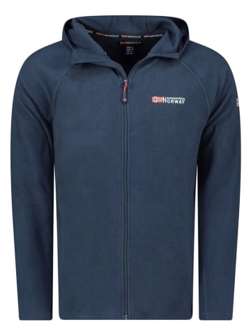 Geographical Norway Kurtka polarowa "Tugood" w kolorze granatowym
