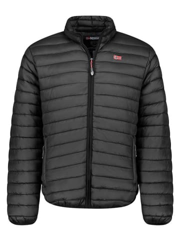Geographical Norway Doorgestikte jas "Amigo" zwart