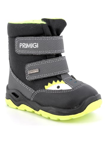Primigi Leder-Winterboots in Schwarz