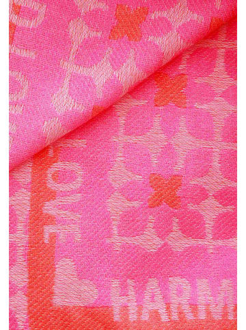 Zwillingsherz Doek "Lee" roze - (L)180 x (B)70 cm