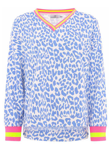 Zwillingsherz Bluza "Leo" w kolorze niebieskim