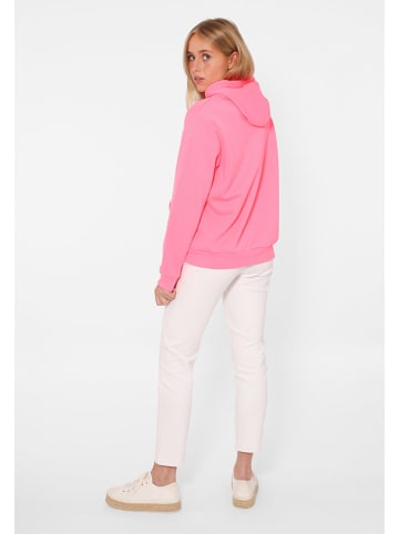 Zwillingsherz Bluza "Print Love" w kolorze różowym