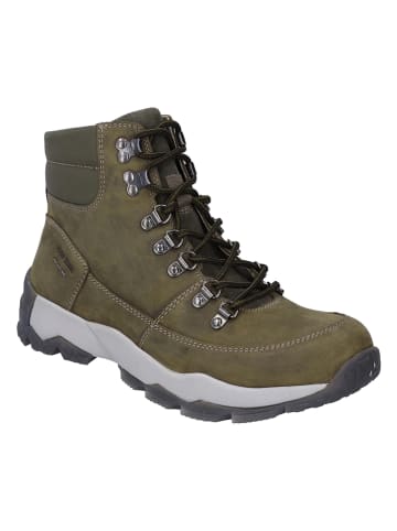 Josef Seibel Leder-Boots in Khaki