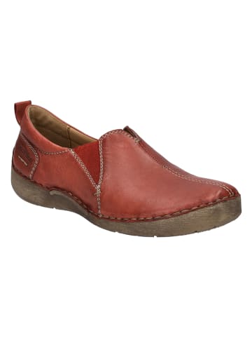 Josef Seibel Leder-Slipper in Rot