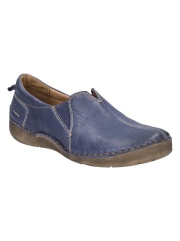 Josef Seibel Leder-Slipper in Blau