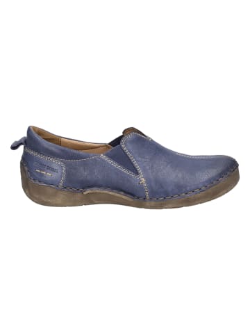 Josef Seibel Leder-Slipper in Blau