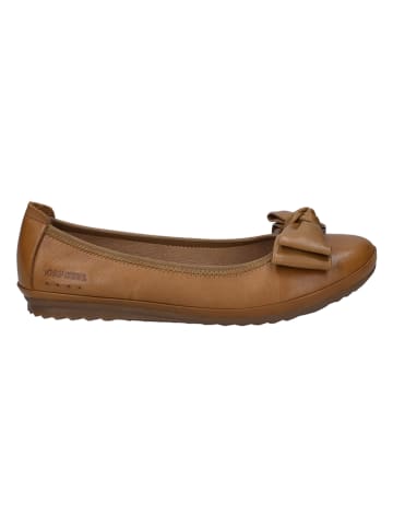 Josef Seibel Leder-Ballerinas "Josie 03" in Hellbraun