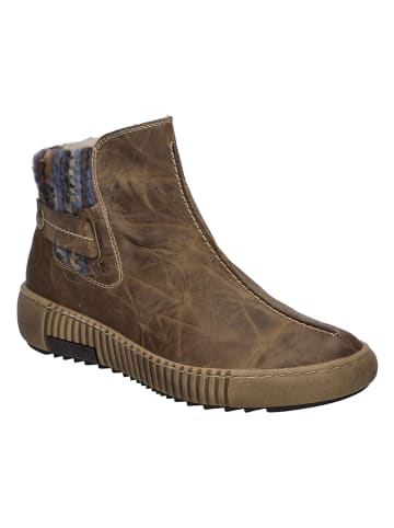 Josef Seibel Leren boots taupe