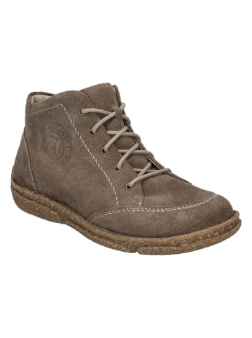 Josef Seibel Leder-Boots in Taupe