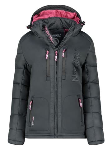 Geographical Norway Kurtka zimowa "Beachwood" w kolorze antracytowym