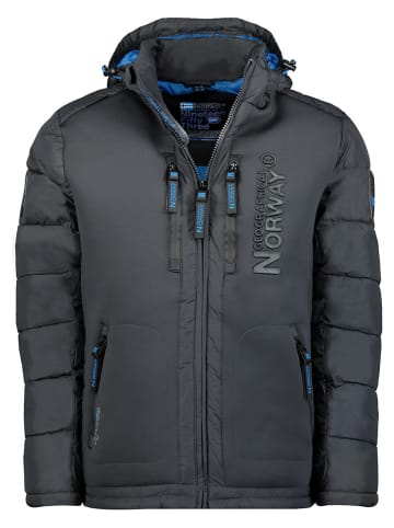 Geographical Norway Steppjacke "Beachwood" in Anthrazit