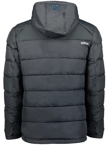 Geographical Norway Doorgestikte jas "Beachwood" antraciet