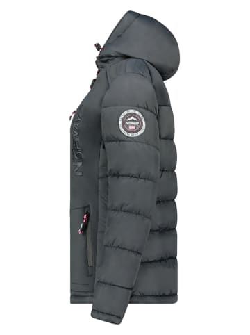 Geographical Norway Kurtka zimowa "Beachwood" w kolorze antracytowym