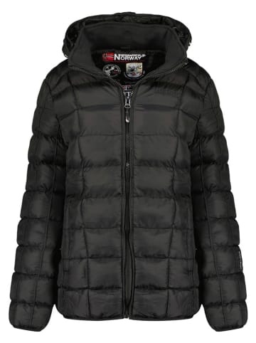 Geographical Norway Steppjacke "Babette" in Schwarz