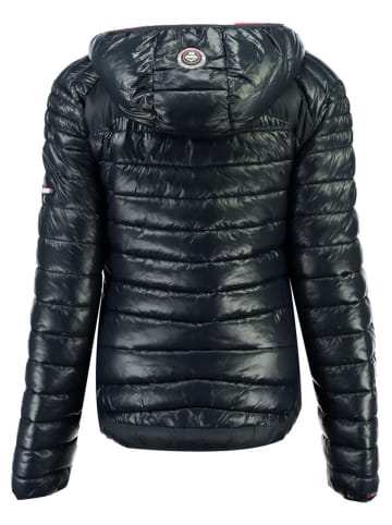 Geographical Norway Kurtka pikowana "Bambway" w kolorze granatowym