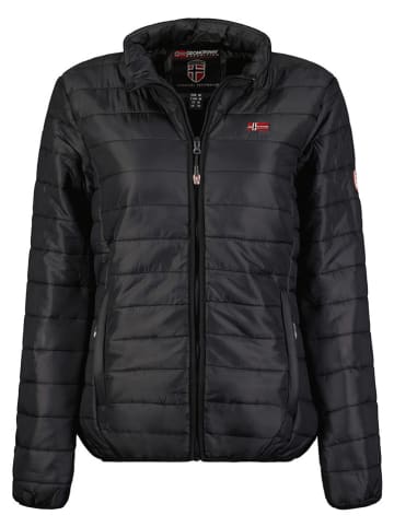 Geographical Norway Steppjacke "Atika" in Schwarz