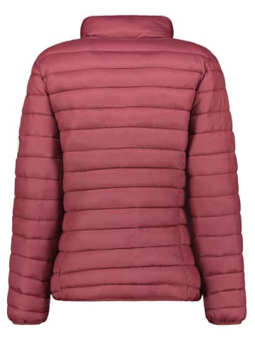 Geographical Norway Doorgestikte jas "Atika" rood
