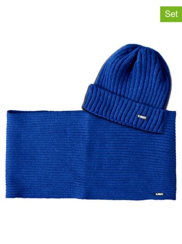 B.Nosy 2tlg.Winteraccessoires-Set in Blau