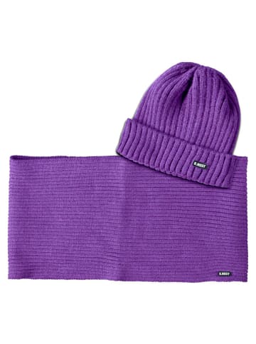 B.Nosy 2tlg.Winteraccessoires-Set in Lila