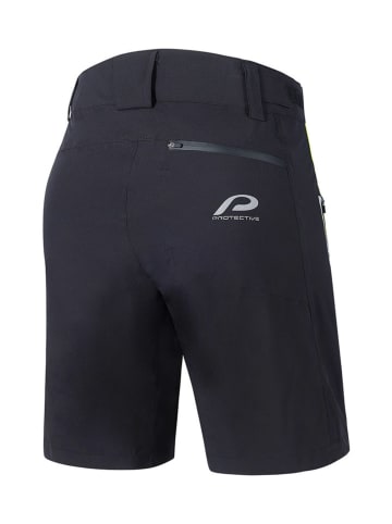 Protective Fietsshort "Twist" geel/zwart