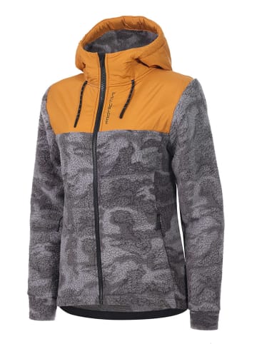 Protective Fleecejacke "Frosty Girl" in Grau/ Orange