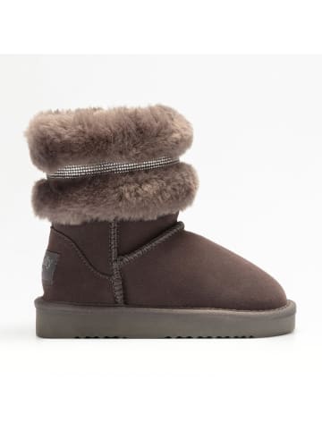 Lelli Kelly Leren boots grijs